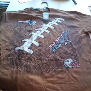 New England Patriots Brown T-Shirt